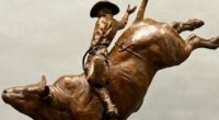 Wild West town's ban on cowboy statue sparks conspiracy theory