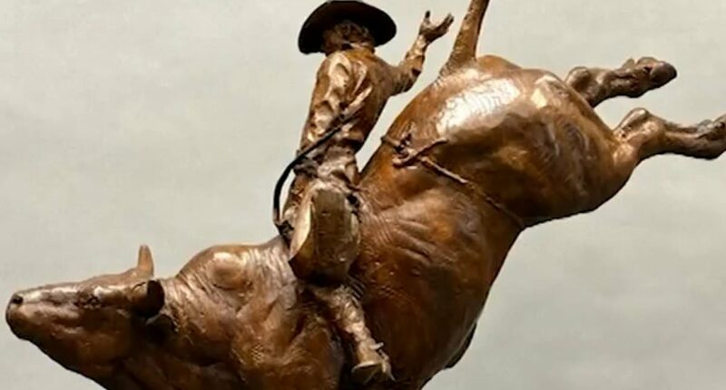 Wild West town's ban on cowboy statue sparks conspiracy theory