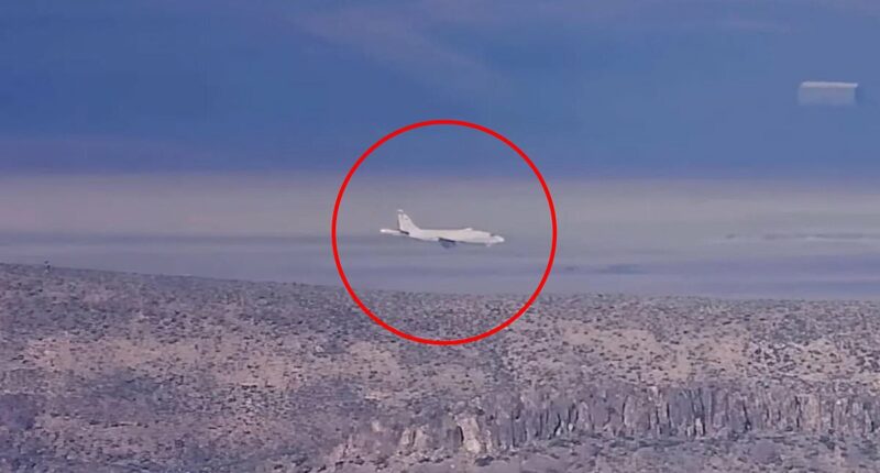 World's most secretive jet spotted over Area 51