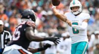Zach Wilson's Dolphins debut had one head-scratching throw