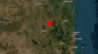 The epicentre of the quake struck ﻿Kilkivan, west of Gympie and 256 km north of Brisbane, at 9.50am.