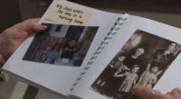 An old photo album.