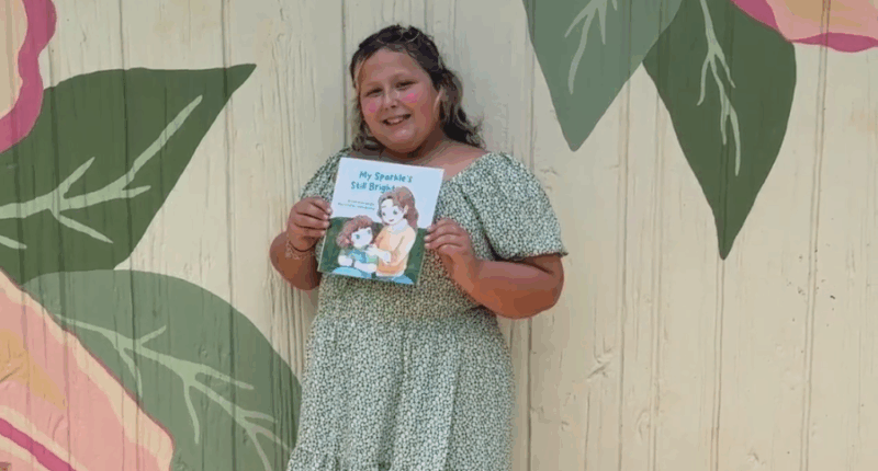 11-year-old Texas author spreading a message of kindness