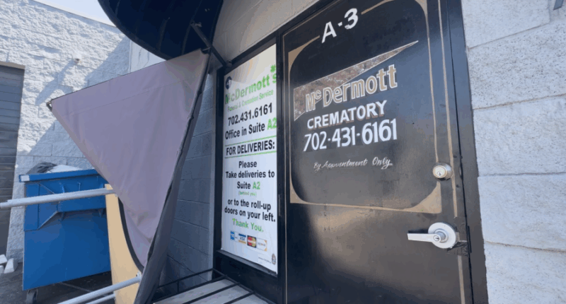 146 bodies removed from Las Vegas funeral home after license pulled