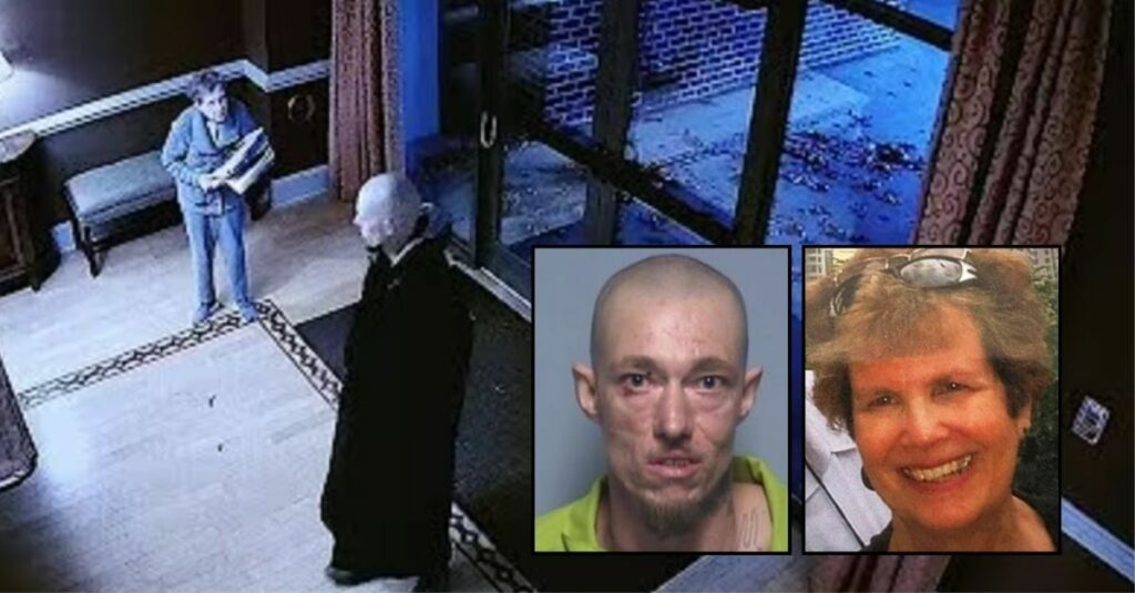 80-year-old in 'safe building' killed with rock by stranger