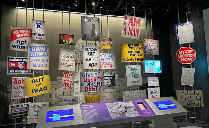 A walk through a Smithsonian museum reveals American genius and cruelty as Trump presses for change