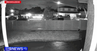 Alleged stolen car crash captured on CCTV as girl, 16, arrested