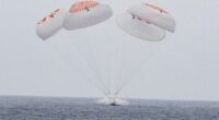 Astronauts return to Earth with SpaceX after 5 months at the International Space Station