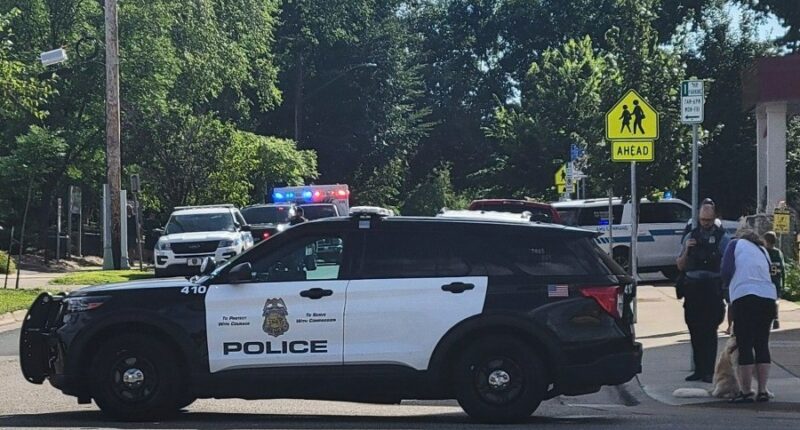 At least five children injured in a shooting at a Minneapolis Catholic school