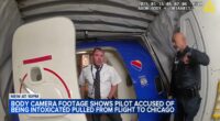 Bodycam video shows Southwest Airlines pilot arrested for DUI on Chicago-bound flight at Savannah Hilton Head Airport in Georgia