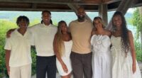 CC SABATHIA CELEBRATES HALL OF FAME INDUCTION WITH WIFE AMBER AND THEIR KIDS