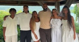CC SABATHIA CELEBRATES HALL OF FAME INDUCTION WITH WIFE AMBER AND THEIR KIDS