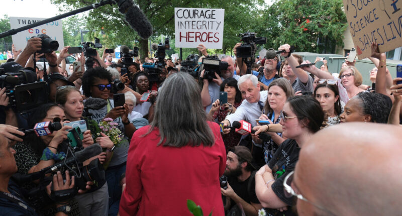 CDC officials escorted from headquarters as chaos engulfs public health agency