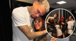 CHRIS BROWN’S BREEZY BOWL TURNS INTO A MINI CELEB KID REUNION WITH ROYALTY, SHAI MOSS, AND LAIYAH BROWN