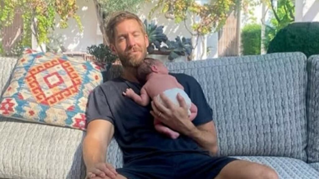 Calvin Harris fans point out hidden detail in graphic placenta snap shared by DJ to mark his son's birth