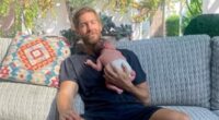 Calvin Harris fans point out hidden detail in graphic placenta snap shared by DJ to mark his son's birth