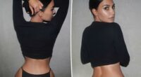 Cheeky Kim Kardashian rocks see-through underwear for racy Skims photo shoot