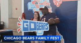 Chicago Bears Family Fest 2025 gives fans up-close look at team practice at Soldier Field ahead of NFL season start