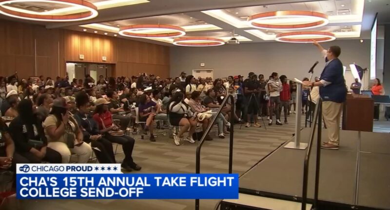 Chicago Housing Authority sending off largest group yet of high school graduates to college: over 200 residents
