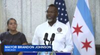 Chicago Mayor Brandon Johnson, Alderman Ray Lopez visit Gage Park as residents call for more help after repeated flooding