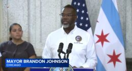 Chicago Mayor Brandon Johnson, Alderman Ray Lopez visit Gage Park as residents call for more help after repeated flooding