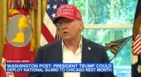 Chicago Mayor Brandon Johnson responds to Washington Post report President Donald Trump preparing to deploy National Guard troops