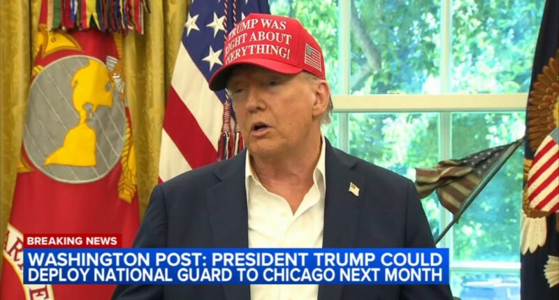 Chicago Mayor Brandon Johnson responds to Washington Post report President Donald Trump preparing to deploy National Guard troops