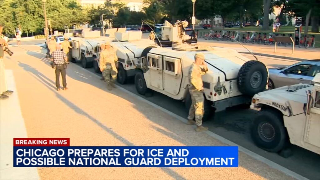 Chicago Police Department preps for possible deployment of National Guard troops on orders from President Donald Trump