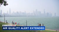 Chicago air quality Saturday: Smoke from Canada fires causes unhealthy Illinois Air Quality Index levels during Lollapalooza 2025