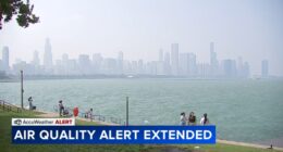 Chicago air quality Saturday: Smoke from Canada fires causes unhealthy Illinois Air Quality Index levels during Lollapalooza 2025