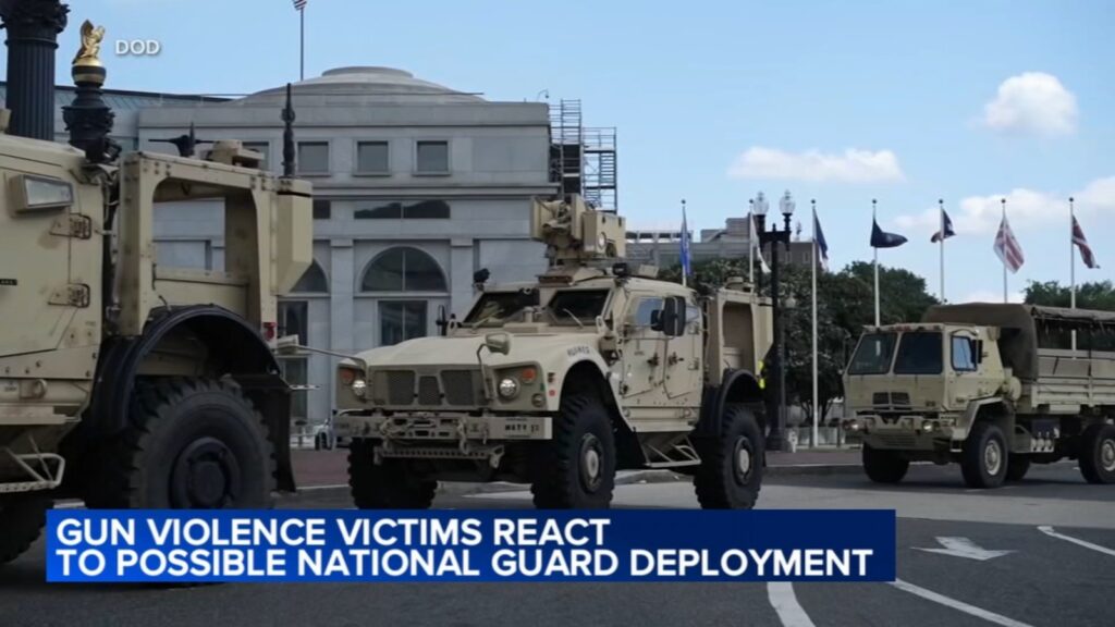 Chicago gun violence survivors speak out against President Donald Trump's National Guard plans for potential deployment