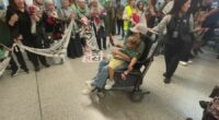 Children from Gaza arrive in San Francisco for medical treatment