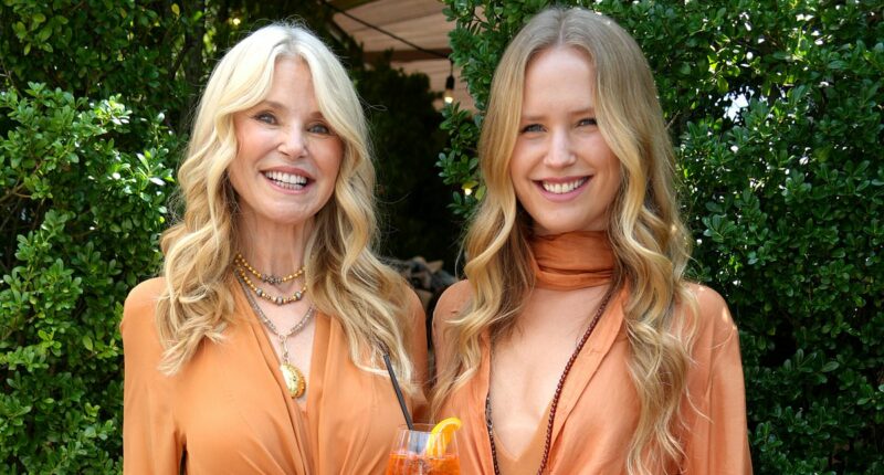 Christie Brinkley and her daughter could be sisters in matching looks