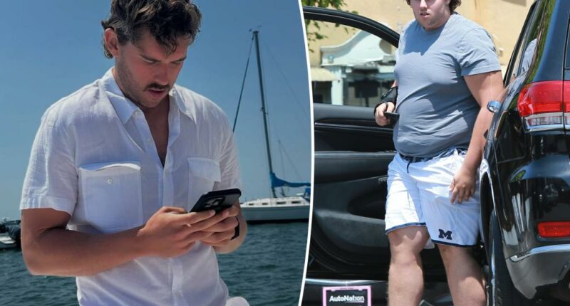 Christopher Schwarzenegger looks unrecognizable in new family photos after weight loss transformation