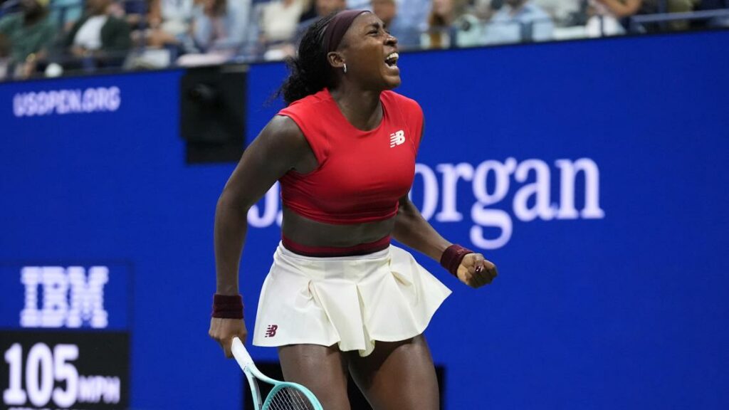 Coco Gauff wins first-round match at US Open after adding new serve coach