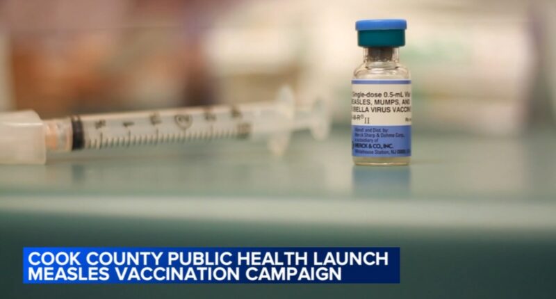 Cook County health officials, faith, community leaders launch campaign encouraging MMR vaccine as students head back to school