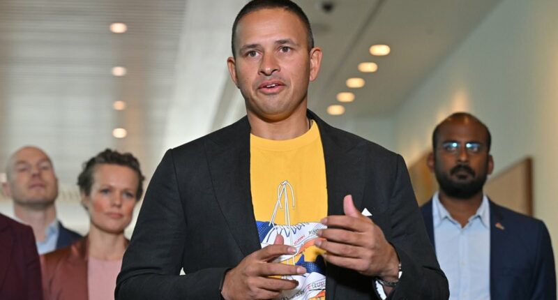 Cricket star Usman Khawaja pushes Anthony Albanese to punish Israel over the Gaza war after PM's last-minute backflip