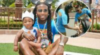 DEIONDRA SANDERS AND JACQUEES CELEBRATE SON SNOW’S FIRST BIRTHDAY