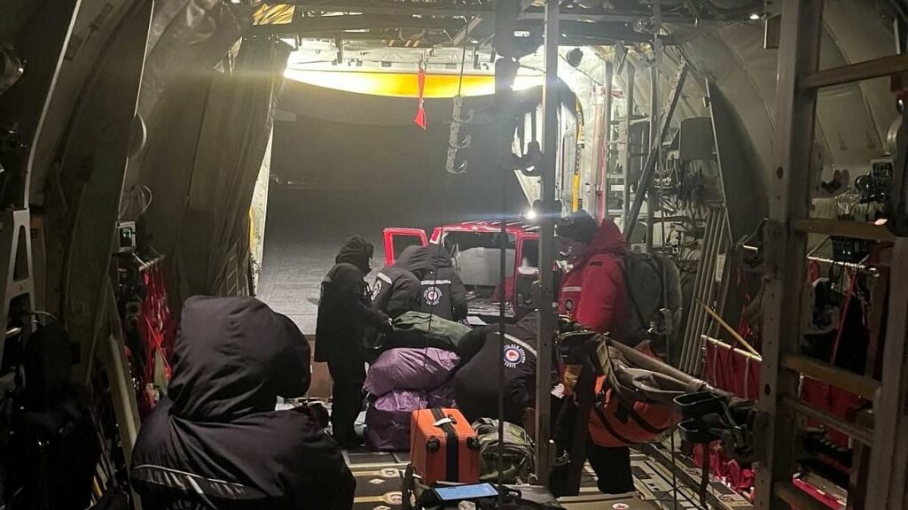 Daring emergency evacuation of scientists from Antarctica pulled off by air force pilots - as insiders reveal what sparked the operation