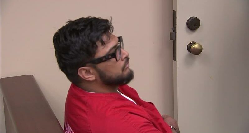 Jake Haro is seen in court after being charged with murder in the disappearance of his son, Emmanuel Haro