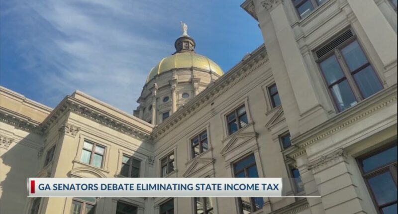 Debate heats up over eliminating Georgia state income tax