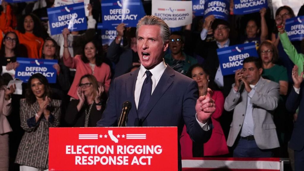 Democrats unite to fight Trump's redistricting push