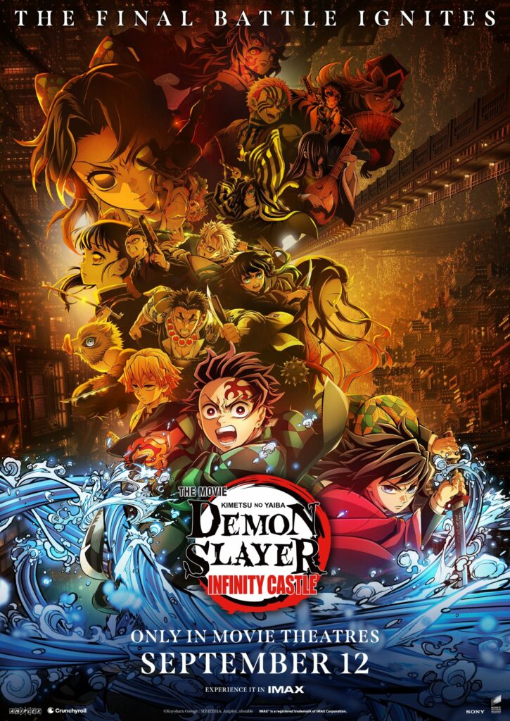 Demon Slayer: Kimetsu no Yaiba Infinity Castle  UK CINEMA TICKETS ON SALE 15th AUGUST  