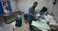 Doctors in Gaza say patients' protruding ribs and bony limbs offer evidence of malnutrition