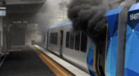 A fire on a Melbourne train caused by an e-bike earlier this year