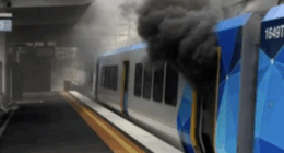 A fire on a Melbourne train caused by an e-bike earlier this year