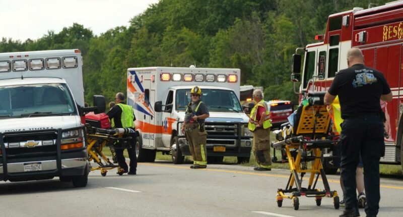 Fatal tour bus crash near Buffalo leaves 5 dead