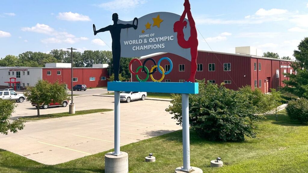 Finley Weldon speaks out as a survivor of abuse at an Olympic gymnast academy