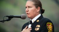 Former Los Angeles Fire Chief Kristin Crowley sues city, Mayor Bass