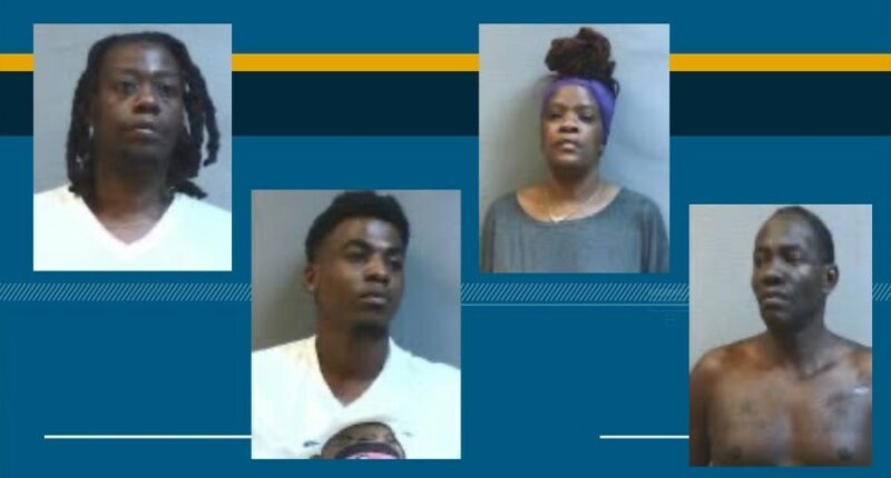 Four arrested in Jenkins County drug bust, guns and cash seized
